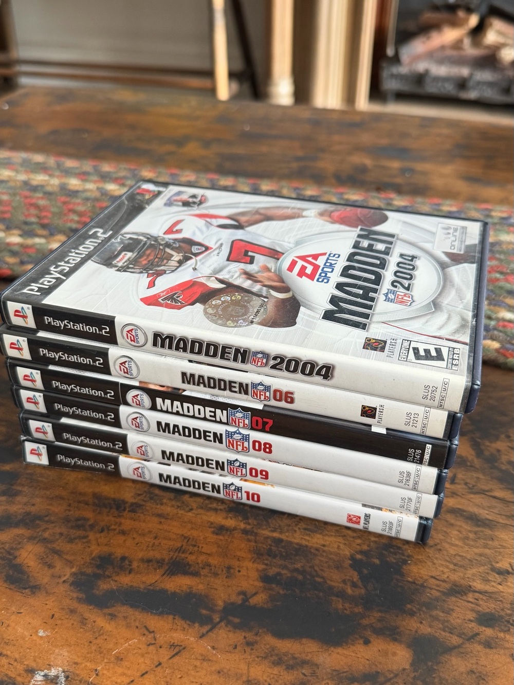 Madden NFL PlayStation 2 Game Collection - White Cases (2004-2010)